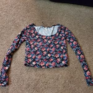 Floral crop top